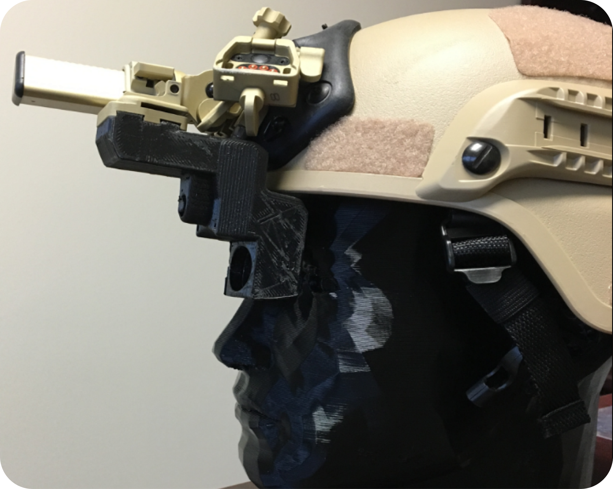 Helmet Augmented Display for Extended-Reality Systems (HADES)
