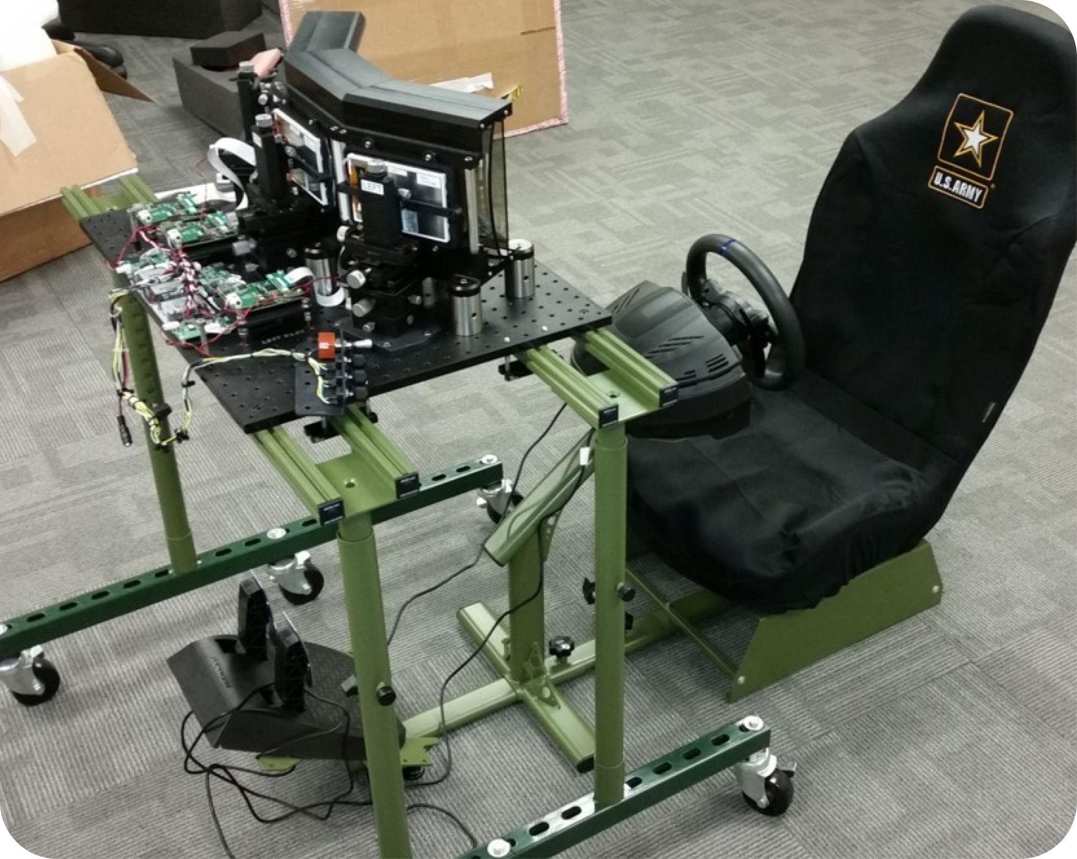 WEBS Low Profile Displays and High Performance Optics Component Technology